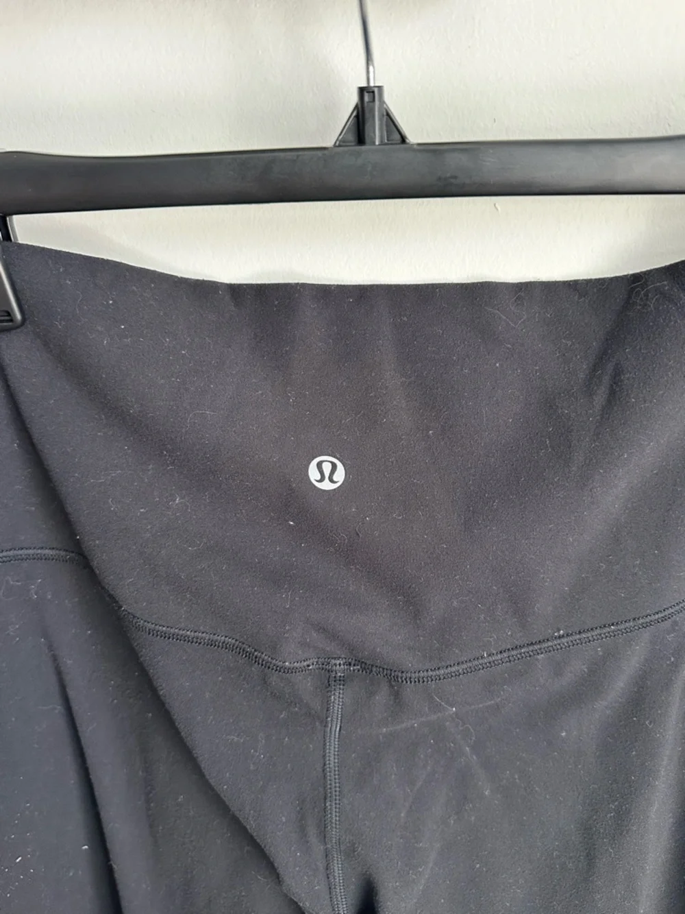 Lululemon Black Leggings Size 8 High Rise Athletic Yoga Pants - Picture 4 of 11